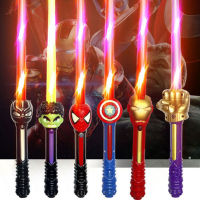 LED Light Up Sword Retractable LED Light Emitting Sword with Sound Children Toy Flash Stick Cosplay Props Kids Halloween Christmas Gift