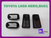 #ปุ่มล็อคประตูรถ พร้อมขอบ ("สีดำ"2 เซ็ท) ซ้ายขวา// TOYOTA BU61 , LN56 KERO DOOR LOCK BOTTON SET ("BLACK"2 SETS) Left-Right