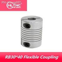 1pcs RB D30 L40 CNC Stepper Motor Shaft Coupler Flexible Coupling 8/9.5/10/12/12.7/14/15/16mm Motor Connector 8x14mm