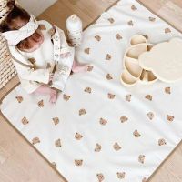 INS Baby Diaphragm Pad Crib Overnight Sheets-Cartoon Child Care Pad (Hand Washable)