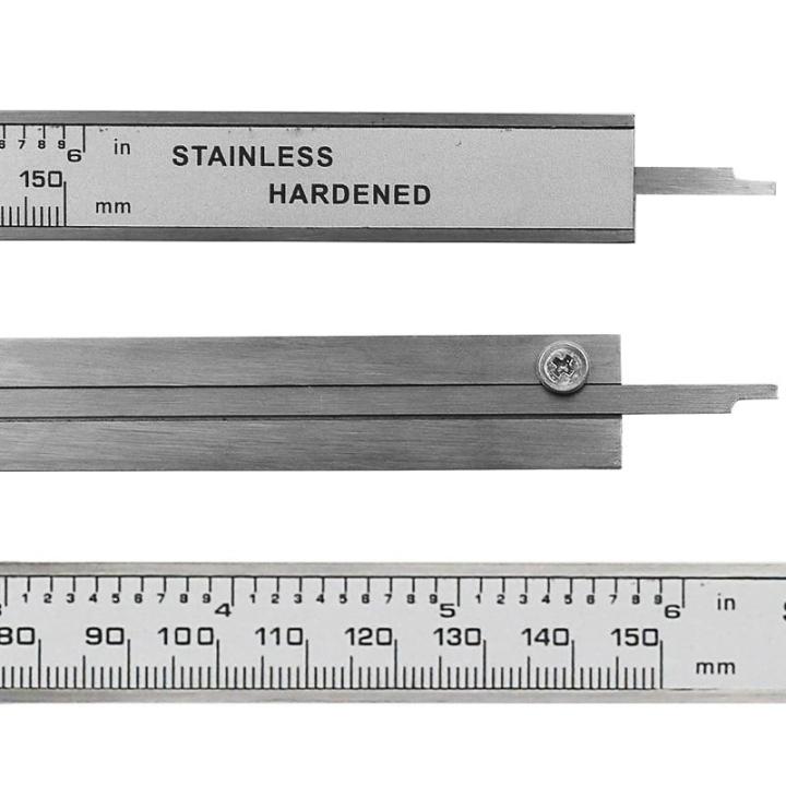 6นิ้ว0-150มม-เครื่องมือวัดสแตนเลสเครื่องวัดความกว้างดิจิตอลเวอร์เนียคาลิปเปอร์