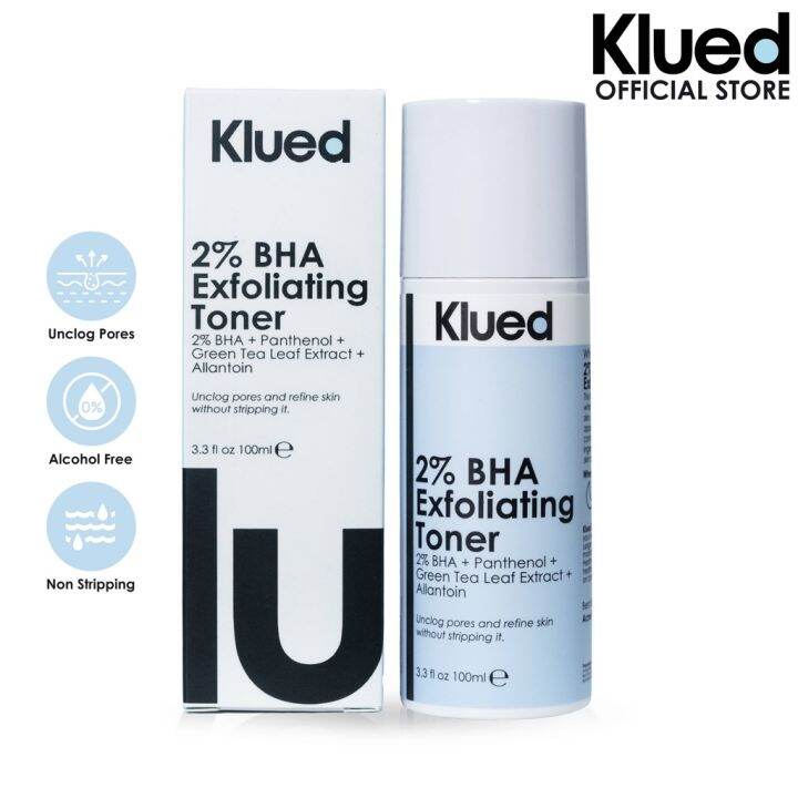 [COD]xiou2198282860 Klued 2 BHA Exfoliating Toner 100ml Lazada PH