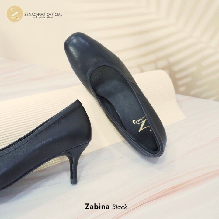 ทรงปกติ-เปลี่ยนไซส์ได้-ไม่รับคืน-zenachoo-รุ่น-zabina-สูง-2-นิ้ว-รองเท้าหนังแกะแท้ทรงหัวตัด