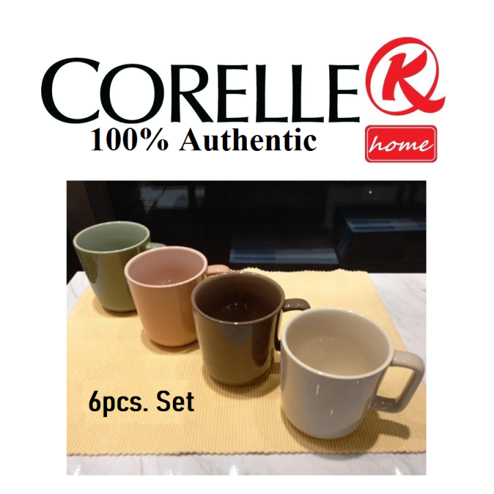 CORELLE Coordinates Stoneware Mug 380ml 6 Piece Set Lazada PH