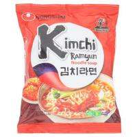 ✨Sale✨ โนงชิม บะหมี่กึ่งสำเร็จรูปรสกิมจิ 120กรัม Nong Shim Kimchi Flavour Instant Noodle 120g