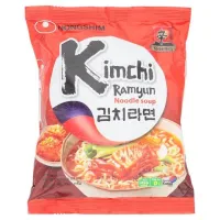 โนงชิม บะหมี่กึ่งสำเร็จรูปรสกิมจิ 120กรัม/Non taste instant noodles kimchi flavor 120 grams