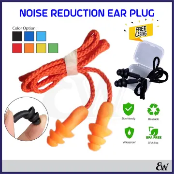 Ear Plugs Sleep Silicone Black Soundproof Tapones Oido Ruido Noise  Reduction Filter For Ears Earplug Soft Foam Sleeping Earplugs