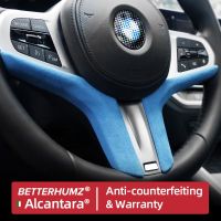 ALCANTARA Steering Wheel Side Trim Strips For BMW G20 G28 G30 G32 G38 F40 G11 G12 Z4 G29 X3 G01 X4 G02 X5 G05 Car Accessories