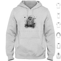 Charity : Scribble Scream Hoodie cotton Long Sleeve Scream Screech Helpless Desperate Mental Health Scribble Art