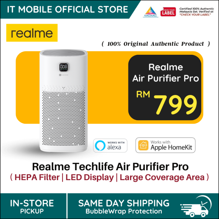 Realme Techlife Air Purifier Pro H12 HEPA Highefficiency Filter 6