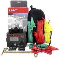 UNI-T UT522 Digital Tester ผู้ที่แข็งแกร่ง Rintangan Tanah Bumi Lightning Rod Pengesan Kilat Rendah Tester