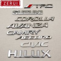 ZR สำหรับ TRD--CIVIC-HILUX-SUZUKI-CAMRY-ACCORD-COROLLA-TOYOTA โลโก้ AVANZA OEM สัญลักษณ์โลโก้