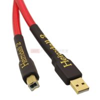 Heimdall 2สาย USB DAC A-B ตัวนำชุบเงินสายไฮไฟสายข้อมูล USB