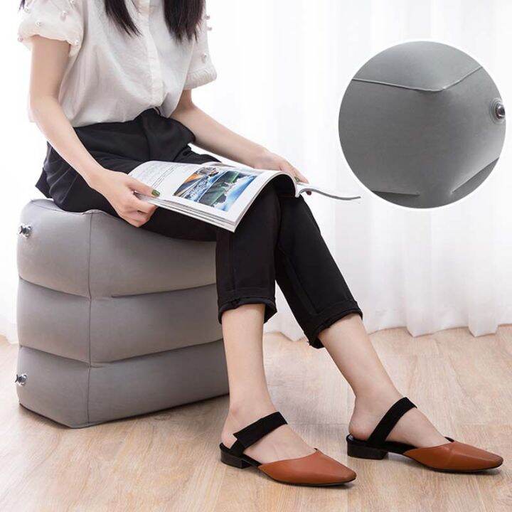 inflatable-travel-pillow-foot-rest-pillow-kids-airplane-sleep-bed-car-height-adjustable-flight-sleeping-resting-pillow-foot-pad