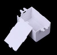 2/4 pcs กล่องพลาสติก enclosure สำหร้บ โปรเจค อิเล็กทรอนิกส์ ขนาด 37 x 2ุ6 x 22  มม.