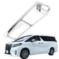 dghjsfgr For Toyota Alphard 2016-2020 Chrome ABS Car Electronic Handbrake Button Frame Molding Cover Trim RHD