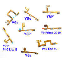 สวิตช์เปิด/ปิดปุ่มควบคุมระดับเสียงปุ่ม FLEX CABLE สำหรับ Huawei Y9S Y6P Y8S Y8P Y7P y6S P40 Lite 5G / P40 Lite E-hdfssaa