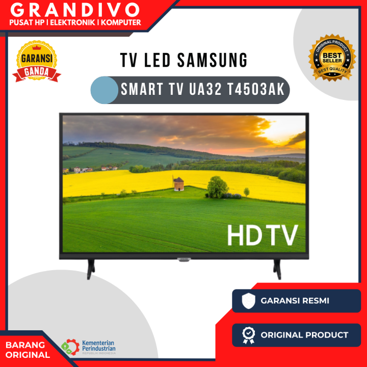 TV LED Samsung Smart TV UA32 T4503AK Garansi Resmi - Grandivo | Lazada ...