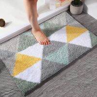 EZ European Nordic Door Mat High Quality Design European Northern Chenille Minimal Carpet Bathroom Living Room Rugs พรมเช็ดเท้าหน้าประตู พรมเช็ดเท้าหน้าห้องน้ำ พรมกันลื่น ลวดลายสวยงาม