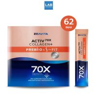 ZEAVITA Activ70X Collagen Plus PREBRO &amp; S-FIT 62Sachet/box ซีวิต้า แอคทีฟ70เอ็กซ์ คอลลาเจน พลัส พรีโบร แอนด์ เอส-ฟิตต์ 62ซอง/กล่อง