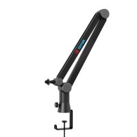 Teyun NBA-6 Premium Tube-Style Microphone Suspension Boom Scissor Arm Stand For Professional Podcast MIC for Live Broadcasting