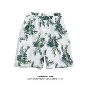 Men's flower hot sale print shorts