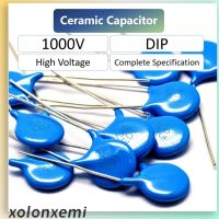 High Voltage Porcelain Capacitor 1000V DIP 1KV 1000PF 1nF 0.01UF 10nF 0.1UF 0.022UF 470PF 4.7nF 102 103 104 223 471K 472 Electrical Circuitry Parts