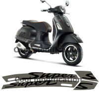 สำหรับ Vespa GTS 300 GTS300 Super Sports รถจักรยานยนต์ "Super" สติกเกอร์ด้านข้างกันน้ำ Decals กรณี Scratch Resistant