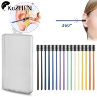 8/16/24 Pcs Soft Silicone Ear Pick Ear Wax Curette Removal Ear Cleaner Spiral Design Ear Clean Tool