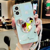 เคสโทรศัพท์สำหรับ OPPO Reno 8Z 5G รีโน Reno 7Z รีโนReno 8Pro + พร้อมกระจกและเชือกยาว