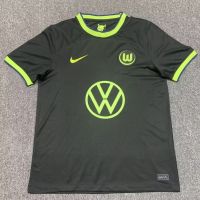 เสื้อกีฬาแขนสั้น ลายทีมชาติฟุตบอล Wolfsburg 22-23 คุณภาพสูง ไซซ์ S-XXL