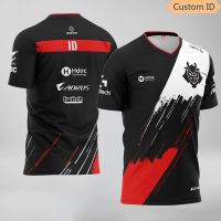 เสื้อยืดทีม Esports G2ใหม่2020 LOL เสื้อยืดผู้เล่นเกมมิ่ง CSGO Kunden ชื่อเสื้อยืด Fans Hochwerstige Individuelle ID