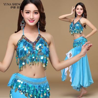 hot【DT】 Costumes Costume for Bellydance Traje Dresses Gold Belly Skirt