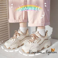 Kingdom_Fashion ยอดนิยม รองเท้าผู้หญิง รองเท้าผ้าใบ รองเท้าสุขภาพ รองเท้าแฟชั่น B26F02V 37Z230912