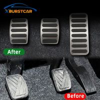 Hans1 Xburstcar Car Accelerator Gas Brake Pedal Clucth Pedals Cover for Vitara SX4 S-Cross Scross 2015 - 2019 Accessories