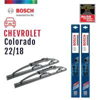 Bosch ใบปัดน้ำฝน Chevrolet  Colorado 2.5 Diesel ปี 11  รุ่น Advantage ขนาด 22 นิ้ว และ 18 นิ้ว คุณภาพสูง ปัดสะอาด เชฟโลเลต โคโลลาโด ดีเซล 2.5