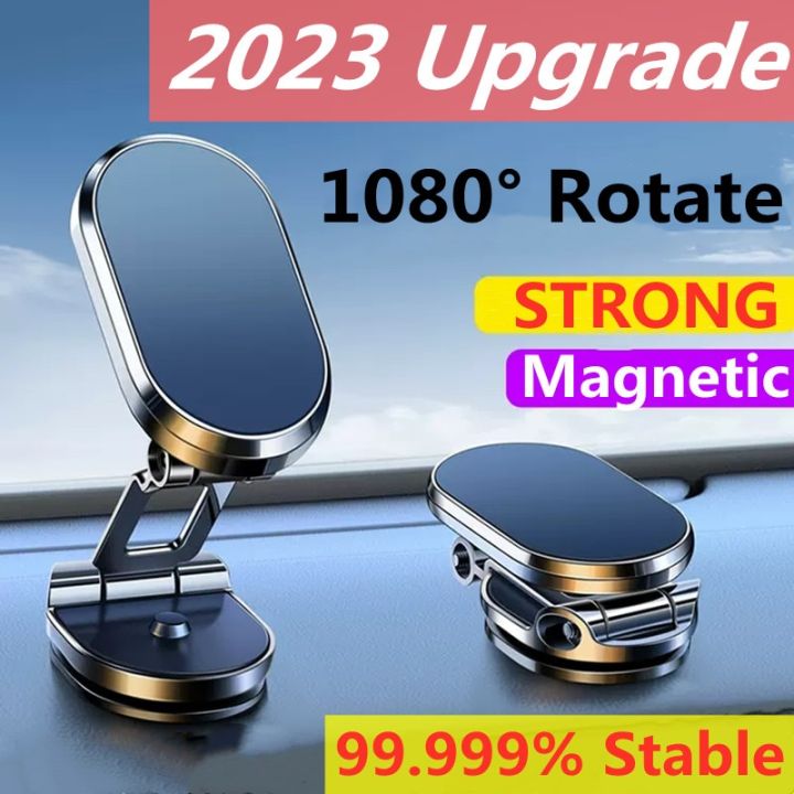 1080 Rotatable Magnetic Car Phone Holder Magnet Smartphone Support