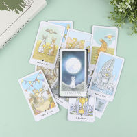 [ร้าน Cici] 78ชิ้น Tarot Lunalapin กระต่ายดาดฟ้าไพ่ทาโรต์ไพ่ทาโร่ S ไพ่ทาโร่เกมเกมปาร์ตี้