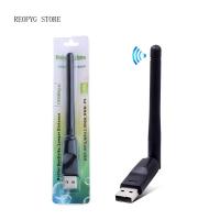 REOPYG สำหรับการ์ดเน็ตเวิร์กเชื่อมต่อเครือข่าย Dongle ตัวรับสัญญาณ WIFI แล็ปท็อป PC ทนทานเครื่องอุปกรณ์เชื่อมต่อกับ Wifi อะแดปเตอร์ Wifi ตัวรับสัญญาณ Wi-fi 150Mbps อะแดปเตอร์ WIFI