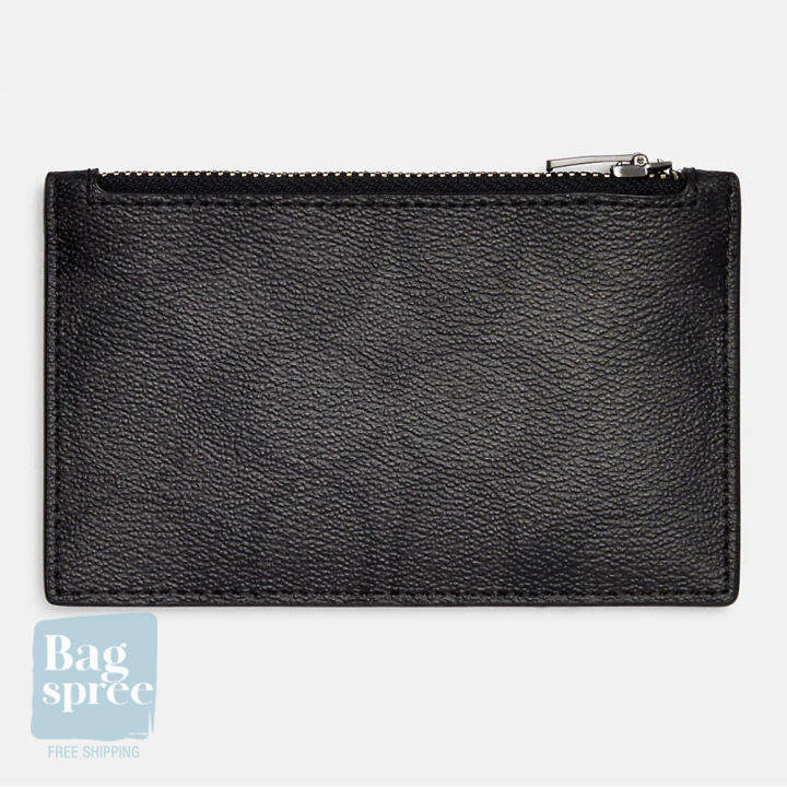 Authentic u0026 Brand New] Coach Slim Card Case / Money Clip Card Case / Zip Card  Case for Men [Gift Receipt Provided] [COACHMEN] | Lazada Singapore
