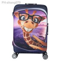 High Quality Thickened Travel Suitcase Cover Cute Cartoon 3D Animal Trolley Luggage Cover Elastic Protection Cover Dust Cover