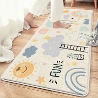 non-slip thickened plush bedside carpet super soft bedroom carpet