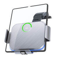 Folding Phone Car Mount Wireless Charging Dual Coil Wireless Charging Fast Charging Adjustable Size Car Accessories