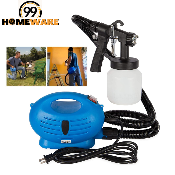 Electric Paint Sprayer with 3 Ways Zoom Paint Spraying Automatic Paint