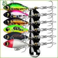 ADYQKU0DH 2pcs ตะขอสามชั้น เหยื่อตกปลาโลหะ ช้อนโลหะโลหะ Wobblers crankbaits เหยื่อตกปลาช้อน ร้อนแรงมาก การสั่นสะเทือน ล่อ VIB อุปกรณ์ตกปลาสำหรับตกปลา