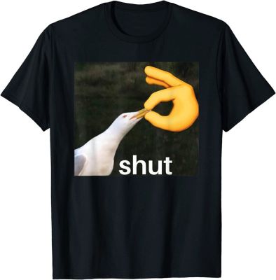 Shut Seagull Meme Bird Shut Meme T-Shirt