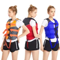 New  Adult Life Jacket Rafting Buoyancy Suit Wear Resistant Oxford Cloth Water Sports Swimming Fishing Kayak Surfing Life Jacket  Life Jackets