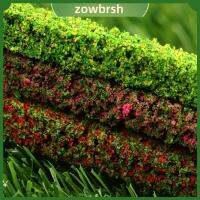 ZOWBRSH 3pcs/set DIY โมเดลทิวทัศน์คงที่ โต๊ะทราย กลุ่มดอกไม้ กระจุกหญ้า Wargame ทิวทัศน์ ตกแต่งสวนขนาดเล็ก