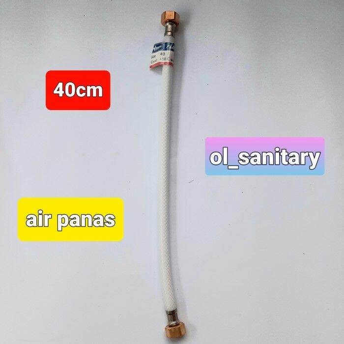 slang wastafel 50cm /slang water heater /slang flexible anyaman