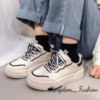 Kingdom_Fashion ยอดนิยม รองเท้าผู้หญิง รองเท้าผ้าใบ รองเท้าสุขภาพ รองเท้าแฟชั่น FBX2390VT8 37Z230914